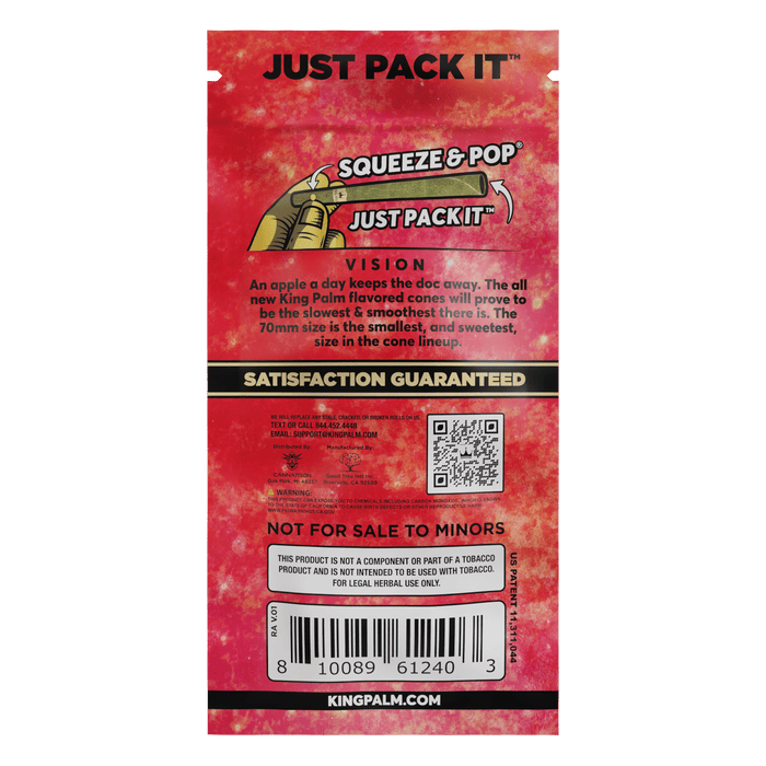 King Palm | Flavored Palm Cones - 15 packs Leaf Wrap Cannatron