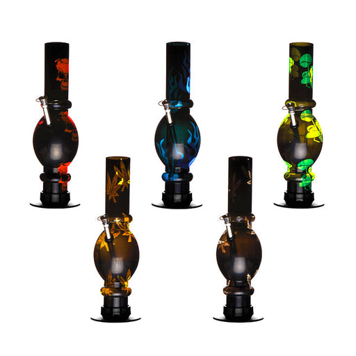 12" acrylic water pipe [FAH FULL-2] Acrylic Bong JJ Distribution