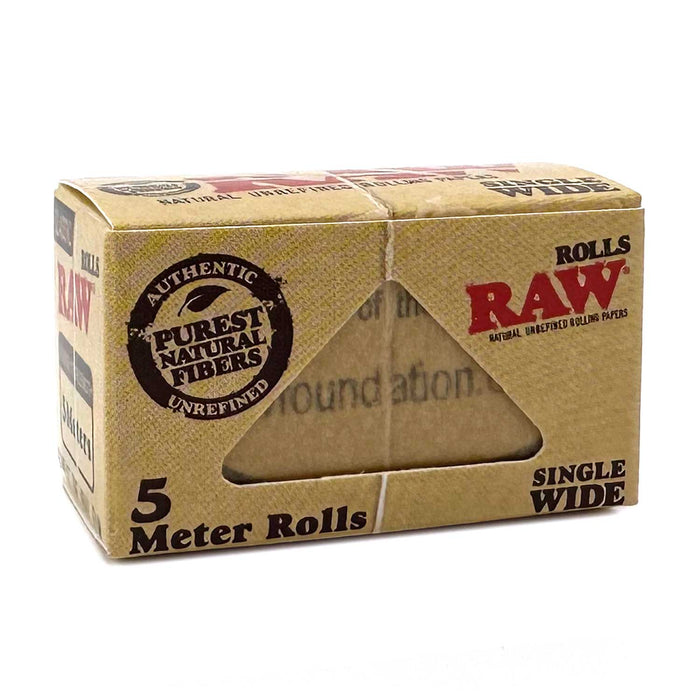 RAW Classic Single wide Size 5 Meter Rolls Roll ONE