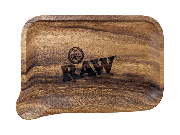 RAW | Wooden Spout Rolling Tray Tray Smoking Cat Distribution