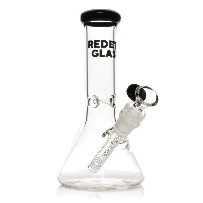 Red Eye Glass 8" Beaker Bong with Decorative Gift Box included Bongs Smoking Cat Distribution Black