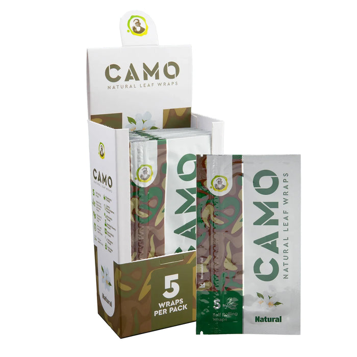 CAMO | Natural Leaf Wraps Leaf Wrap Cannatron Natural