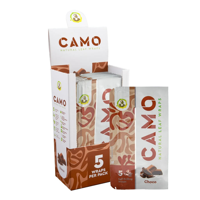 CAMO | Natural Leaf Wraps Leaf Wrap Cannatron Chocolate