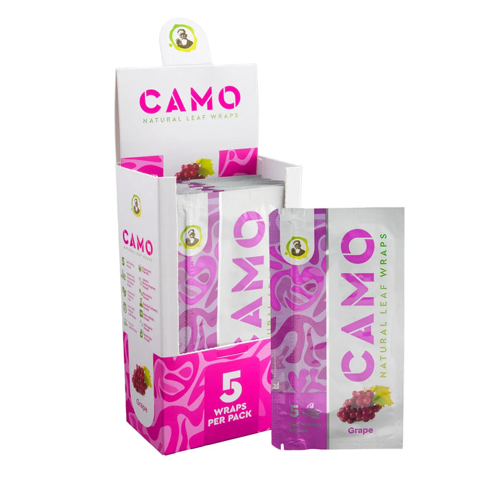 CAMO | Natural Leaf Wraps Leaf Wrap Cannatron Grape