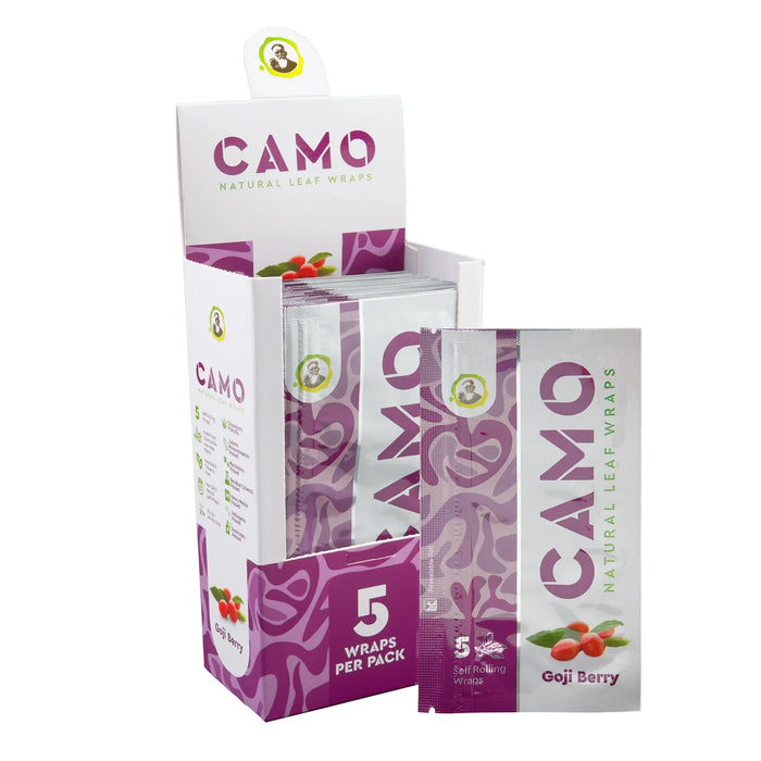 CAMO | Natural Leaf Wraps Leaf Wrap Cannatron Goji Berry