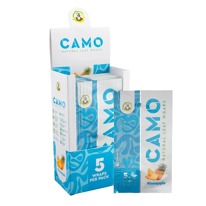 CAMO | Natural Leaf Wraps Leaf Wrap Cannatron Pineapple
