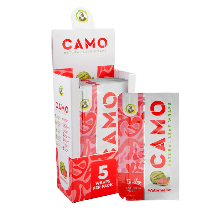 CAMO | Natural Leaf Wraps Leaf Wrap Cannatron Watermelon