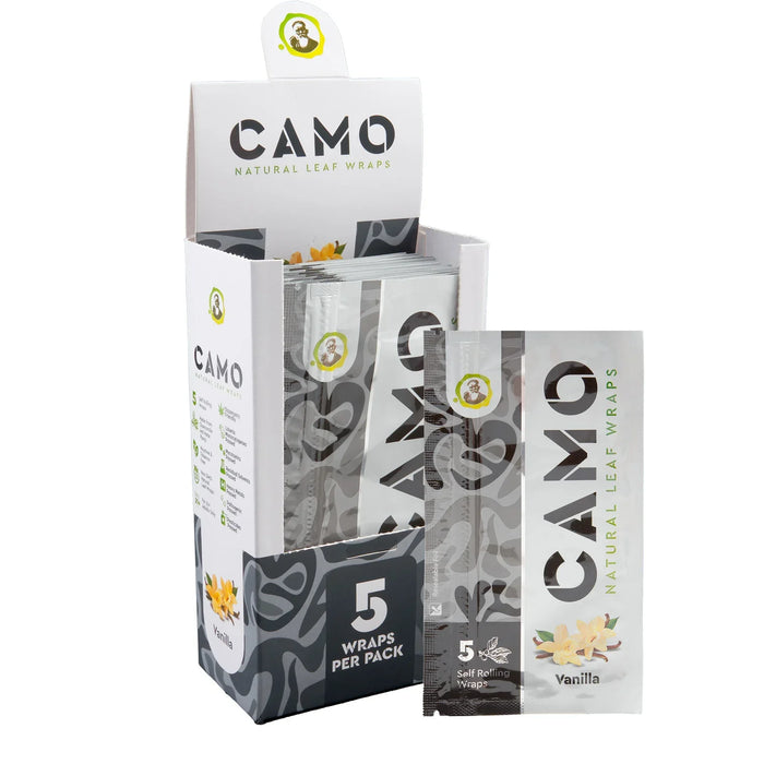 CAMO | Natural Leaf Wraps Leaf Wrap Cannatron Vanilla