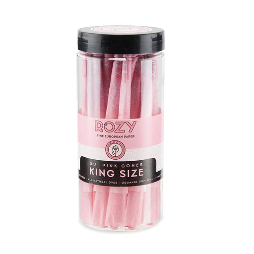 Rozy | Pink King Size Pre-Rolled Cones – 50ct Pack Pre-rolled Cone (Bulk / Tower) Cannatron