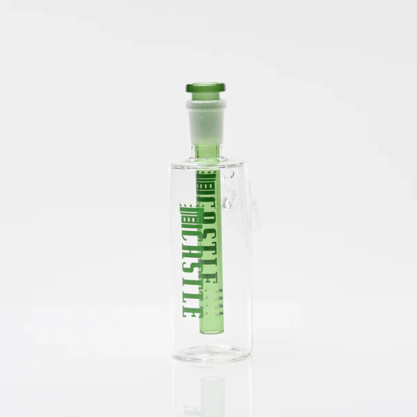 Castle Glassworks | 4-Slit Removable Ash Catcher – 14mm Ashcatcher · Percolator · Filter · Mouthpiece Castle Glassworks Green