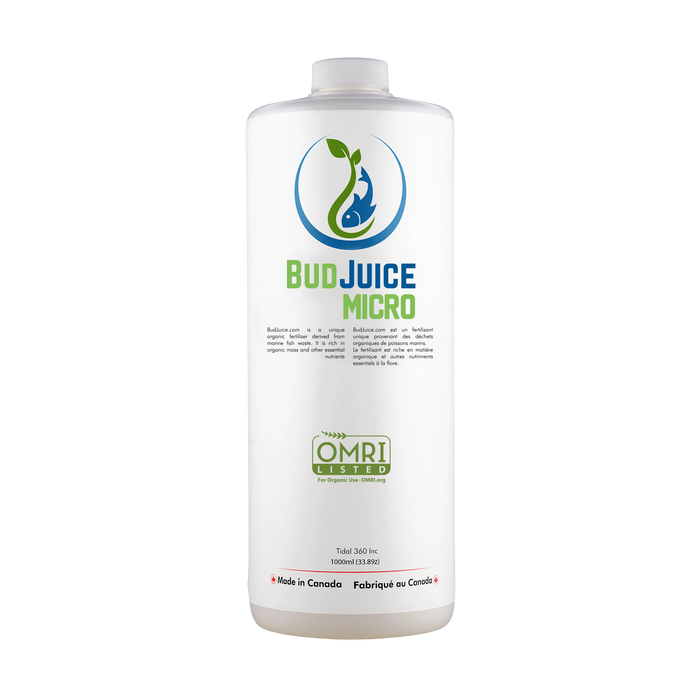 organic liquid fertilizer canada BudJuice