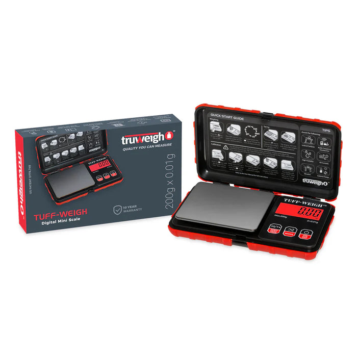 Truweigh | Tuff-Weigh Digital Mini Scale - 200g x 0.01g Scale Cannatron
