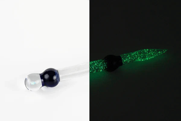 Shine glassworks | Glow in the dark Dabber with Small opal-Made In Canada Cap · Dabber · Insert · Clip · Nail Smoking Cat Distribution