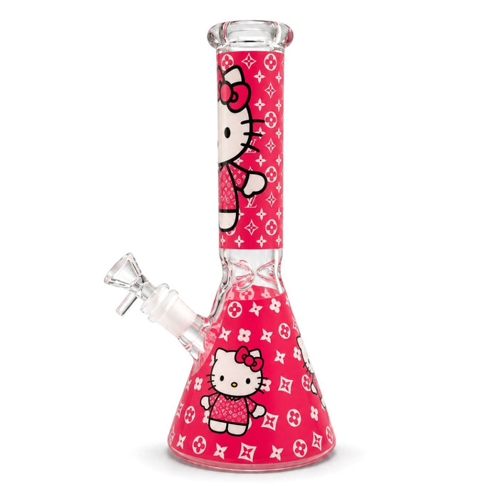 10" Character Fashion Beaker Glass Water Pipe Glass Bong Super Supplys Inc