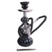 11″ Hookah Single Hose, Sultan`s Shape Black Color [SMKE-020] Hookah Canadian Distributor