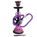 12" Hookah Single Hose, VORTEX Shape Purple Color [SMKE-021] Hookah Canadian Distributor