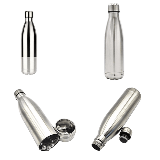 700ml Thermos Bottle with Lid – Dual Function Hidden Compartment (Silver) [SMKZ-147] Diversion Bottle Canadian Distributor