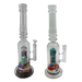 16" Assorted Center Piece Glass Waterpipe – 14mm Bowl Glass Bong Canadian Distributor Block