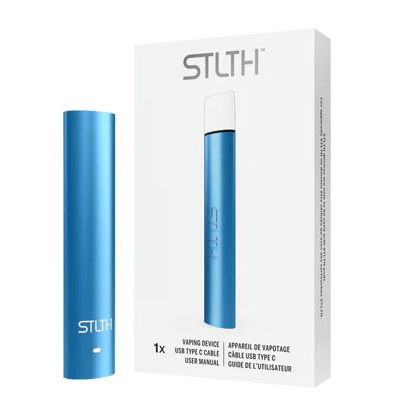 STLTH VAPE TYPE-C DEVICE Vaporizer ONE Blue Metal