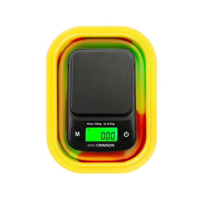 Truweigh | Mini Crimson Collapsible Bowl 100G X 0.01G RASTA Scale ONE