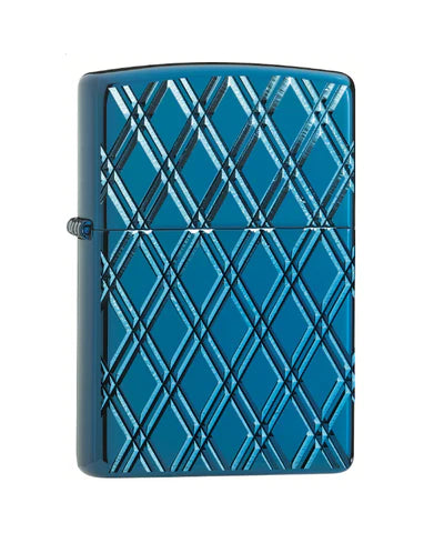 Zippo 29964 Armor® Blue Diamonds Zippo Lighter ONE