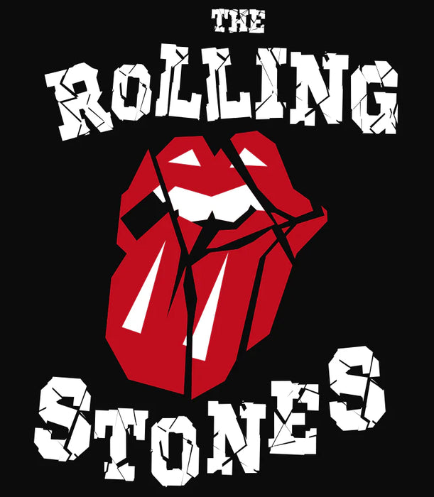 Rolling Stones | Authentic Stone Letters Hoodie Long Sleeve Smoking Cat Distribution