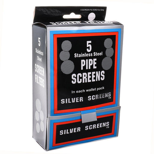 High Quality Metal screen 100 packs ( 500 screens ) Metal Screen ONE Silver screen