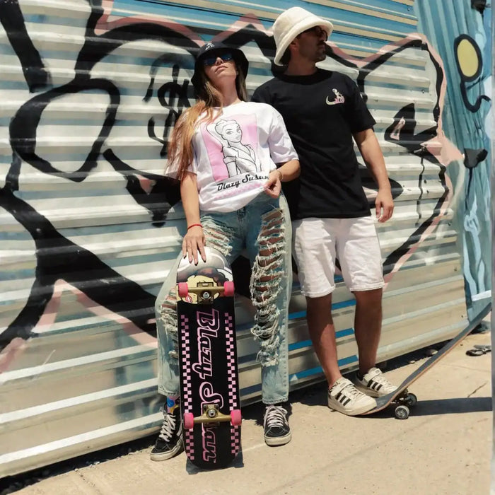 Antifashion x Blazy Susan | Susan Skateboard Deck Flag · Sign · Deco Smoking Cat Distribution