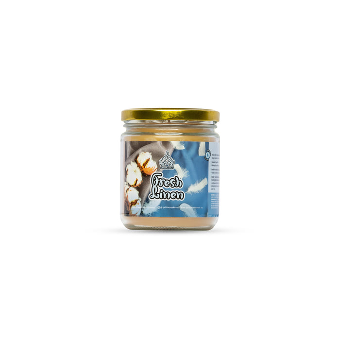SMOKE OUT odour eliminating candle 13 oz. Candle 420 Paradise Fresh Linen