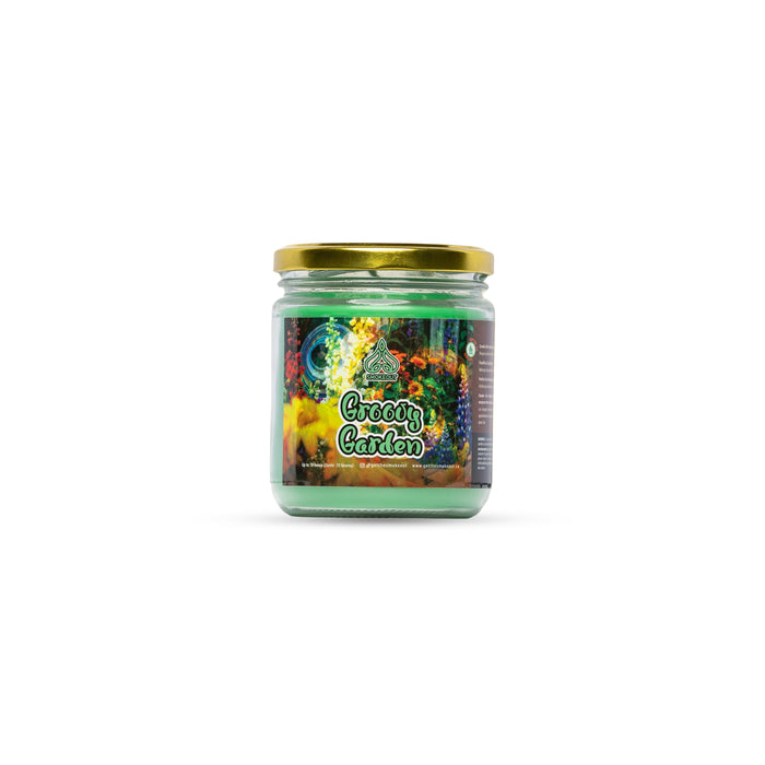 SMOKE OUT odour eliminating candle 13 oz. Candle 420 Paradise GROOVY GARDEN