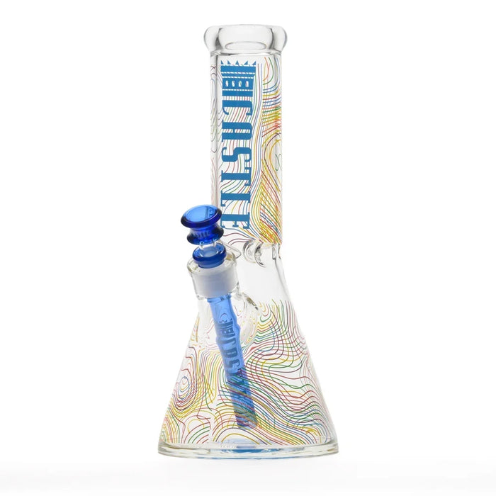 12" Squigz Beaker Bong - 5mm Thick Glass Glass Bong Castle Glassworks Default Title