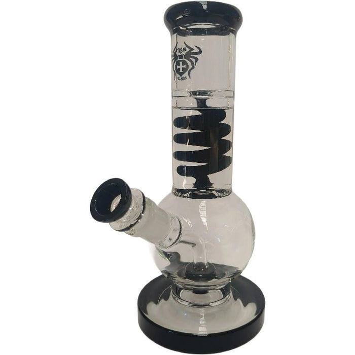 Xtreme | 10″ Glycerin Showerhead Bong (TDO-002) Glass Bong Canadian Distributor Black
