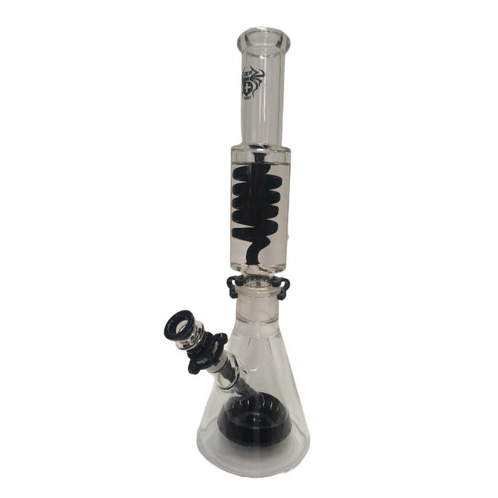 Xtreme | 16″ Frost Grip Freezable coil (TDO-006) Glass Bong Canadian Distributor Black