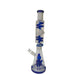 Xtreme | 17″ Skull Freeze Freezable Triple coil (TDO-015) Glass Bong Canadian Distributor Blue