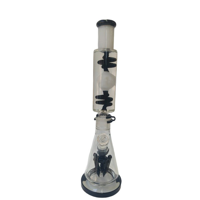 Xtreme | 17″ Skull Freeze Freezable Triple coil (TDO-015) Glass Bong Canadian Distributor