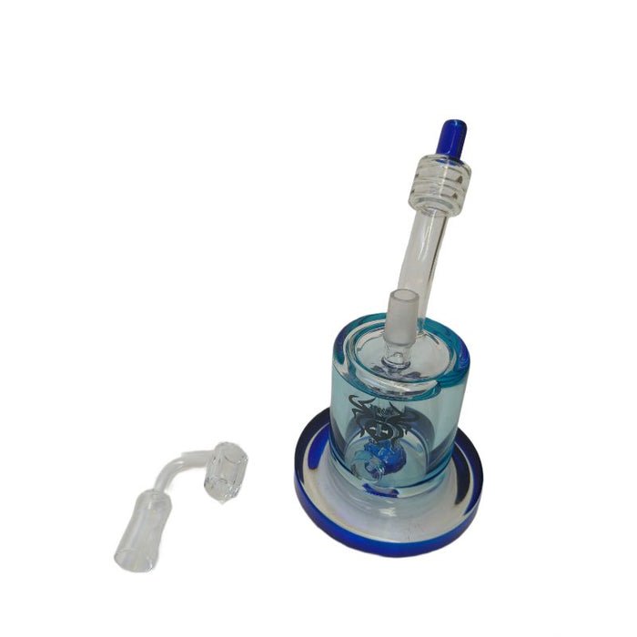 Xtreme | 7″ Frost Bubb Bubbler with Glycerine (TDO-024) Glass Rig Canadian Distributor