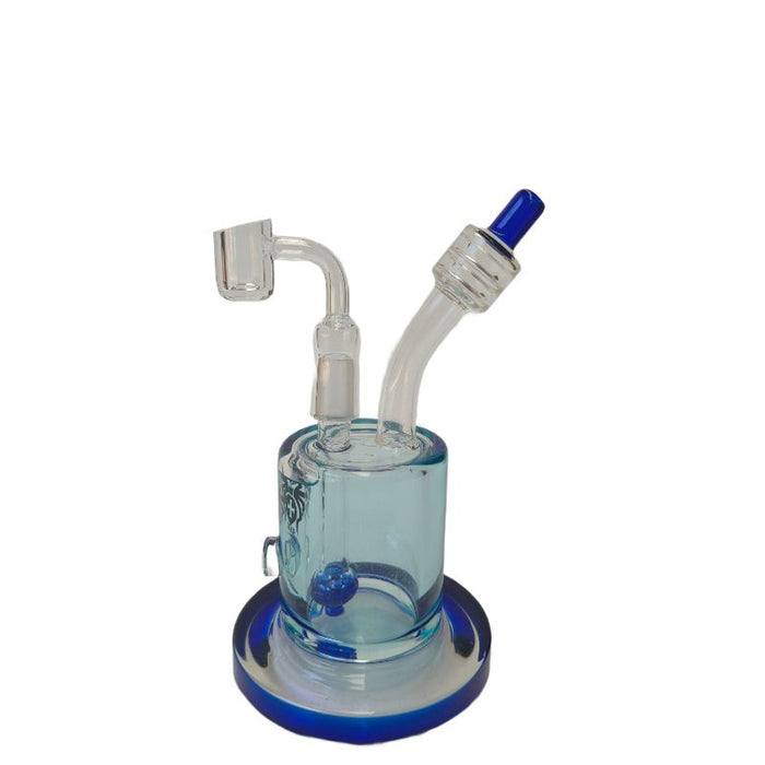 Xtreme | 7″ Frost Bubb Bubbler with Glycerine (TDO-024) Glass Rig Canadian Distributor Blue