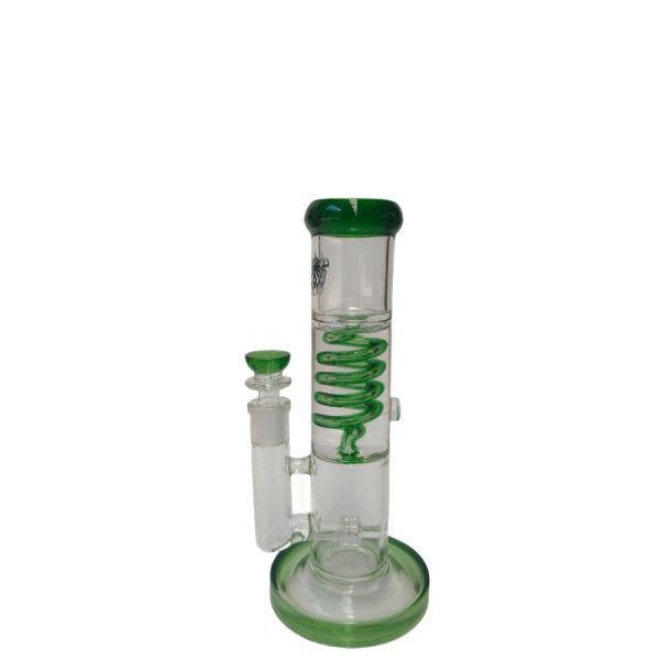 Xtreme | 10" Cryo Loop Mini Coil Freezable coil (TDO-030) Glass Bong Canadian Distributor Green