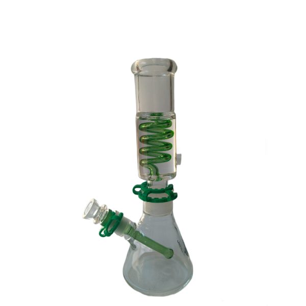 Xtreme | 12" GlacierGrip Freezable coil (TDO-032) Glass Bong Canadian Distributor Green