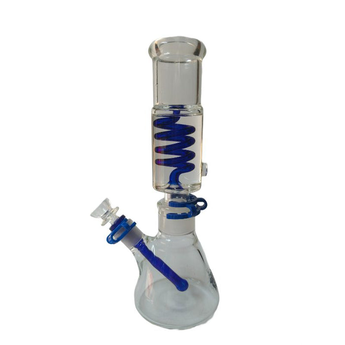 Xtreme | 12" GlacierGrip Freezable coil (TDO-032) Glass Bong Canadian Distributor Blue