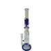 Xtreme | 18" Arctic Stream Duo Perc Freezable coil (TDO-033) Glass Bong Canadian Distributor Blue