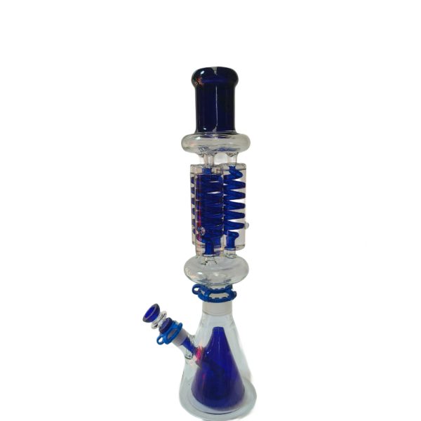 Xtreme | 17.5" FrostCore Triple Chill Freezable coil (TDO-036) Glass Bong Canadian Distributor Blue