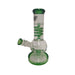 Xtreme | 10″ Glycerin Showerhead Bong (TDO-002) Glass Bong Canadian Distributor Green