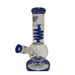 Xtreme | 10″ Glycerin Showerhead Bong (TDO-002) Glass Bong Canadian Distributor Blue