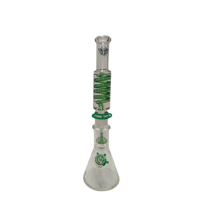 Xtreme | 18.5″” Frost Nova Freezable coil (TDO-005) Glass Bong Canadian Distributor Green