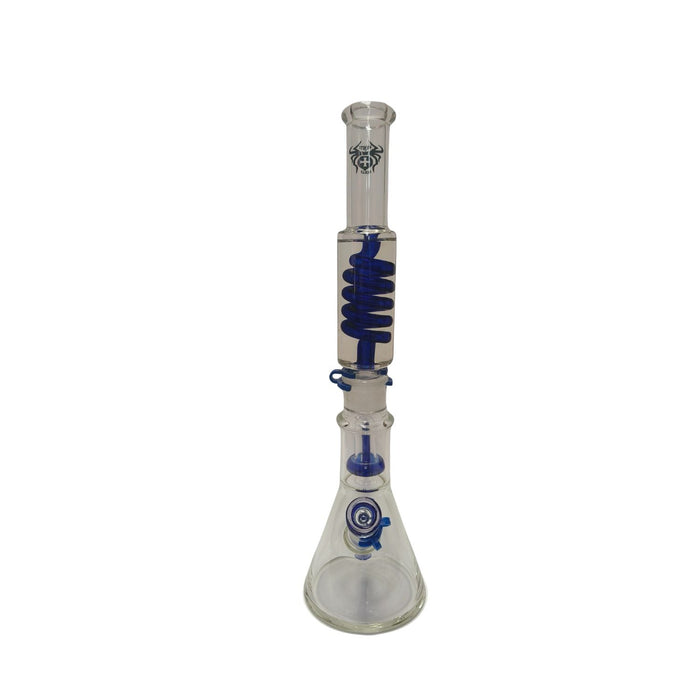 Xtreme | 18.5″” Frost Nova Freezable coil (TDO-005) Glass Bong Canadian Distributor Blue