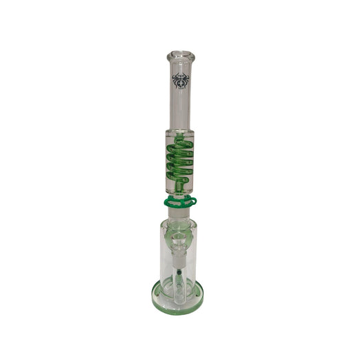 Xtreme | 19″ Frost Recycler Freezable coil (TDO-008) Glass Bong Canadian Distributor Green