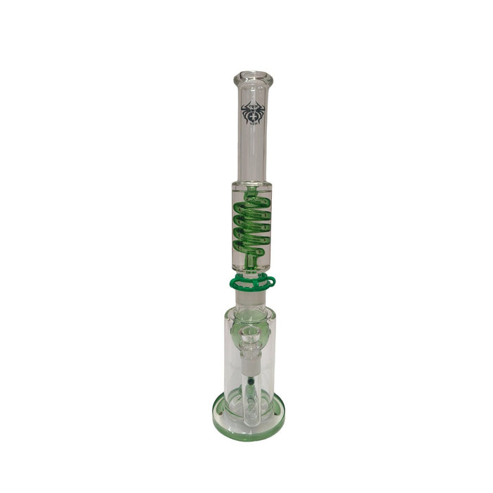 Xtreme | 19″ Frost Recycler Freezable coil (TDO-008) Glass Bong Canadian Distributor Green