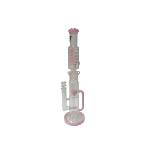 Xtreme | 18″ Glycer Recycler Freezable coil (TDO-010) Glass Bong Canadian Distributor Pink
