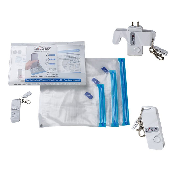 Vacuum Pump Set, Inside has different size bag and 1 Vacuum Machine [TH-0005] Zip Bag Canadian Distributor